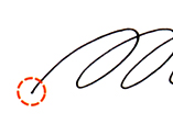 カスレない書き出し